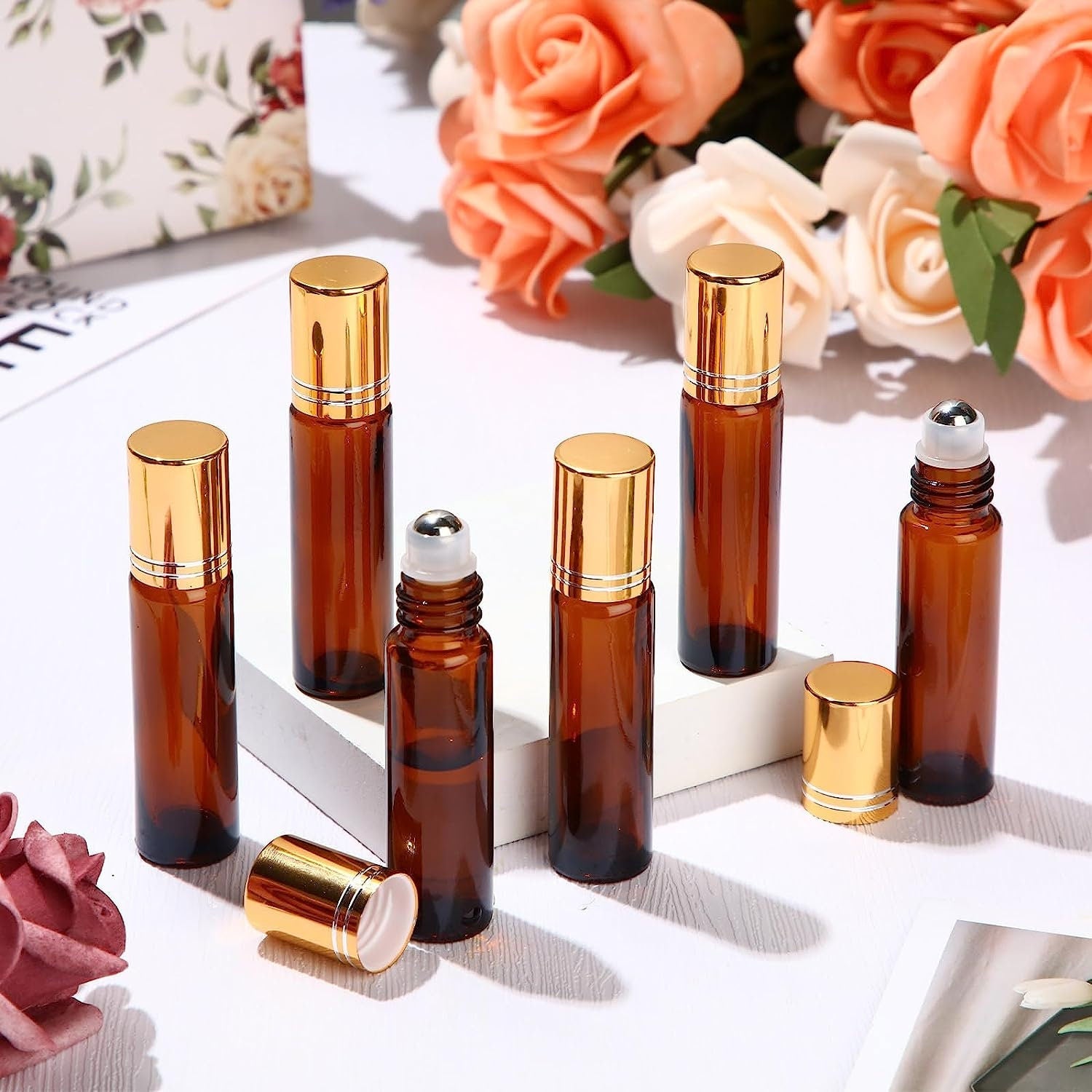 REFILL ROLLER BOTTLE Perfume oil | Hair Perfume, Halal Arabic, Alcohol Free, Gourmand, Self-care, Unique, Romantic, Luxury Oil